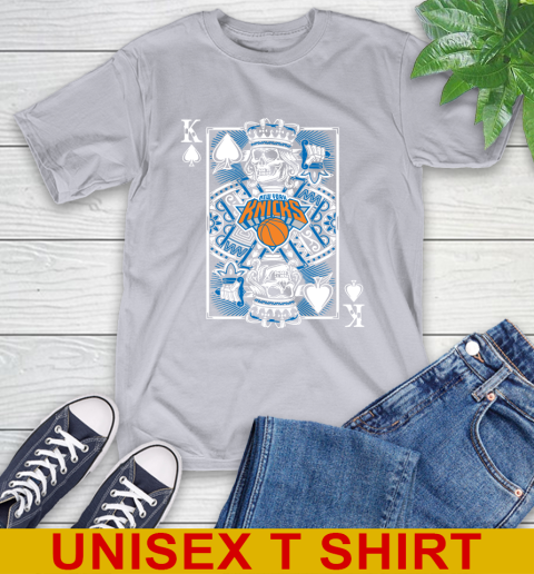 New York Knicks NBA Basketball The King Of Spades Death Cards Shirt T-Shirt 5