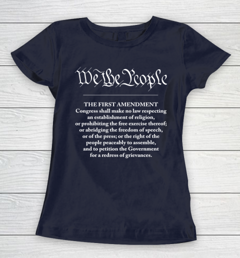 We The People  First Amendment Women's T-Shirt 2
