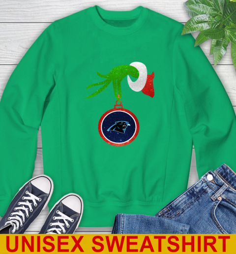 Carolina Panthers Grinch Merry Christmas NFL Football Sweatshirt 6