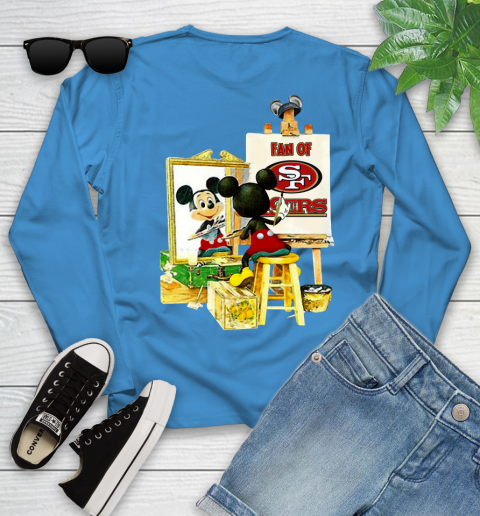 NFL Football San Francisco 49ers Mickey Drawing Shirt 119