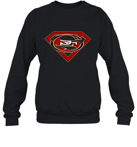 We Are Undefeatable The San Francisco 59ers x Superman NFL Sweatshirt