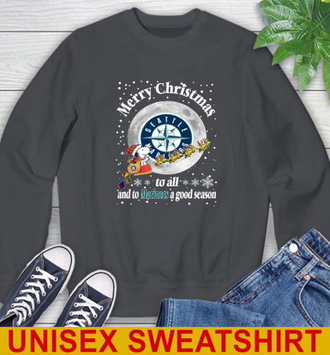 Seattle Mariners Merry Christmas To All And To Mariners A Good Season MLB Baseball Sports Sweatshirt 7