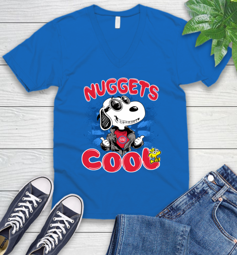 NBA Basketball Detroit Pistons Cool Snoopy Shirt V-Neck T-Shirt 5