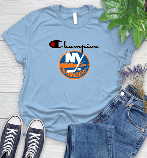 NHL Hockey New York Islanders Champion Shirt Women's T-Shirt 6