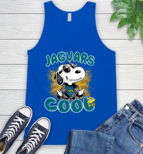 NFL Football Jacksonville Jaguars Cool Snoopy Shirt Tank Top 4