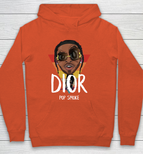 Orange dior hoodie deals