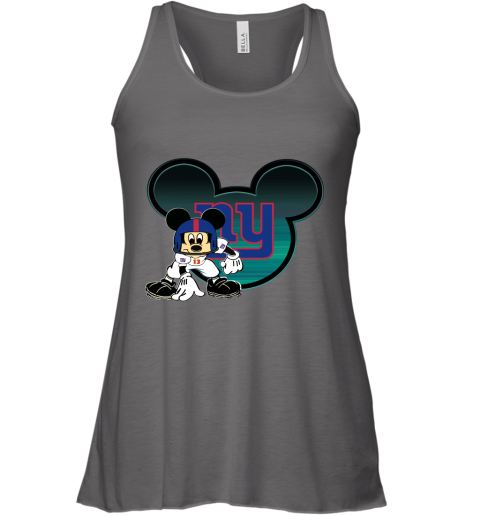 NFL New York Giants Mickey Mouse Disney Football T Shirt y4wyTjxYy7l flowy tank 32 95 151514 front dark grey heather