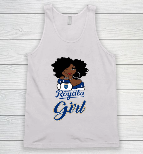 Kansas City Royalss Girl MLB Tank Top 2