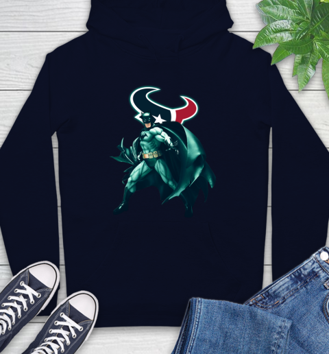 NFL Batman Football Sports Houston Texans Hoodie 4