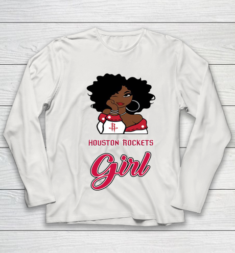 Houston Rockets Girl NBA Youth Long Sleeve 11