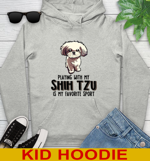 Playing with my shih tzu is my favorite sport 112