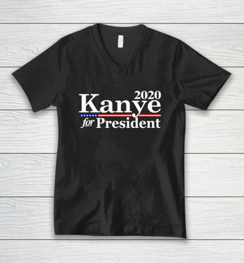 Kanye for President 2020 V-Neck T-Shirt