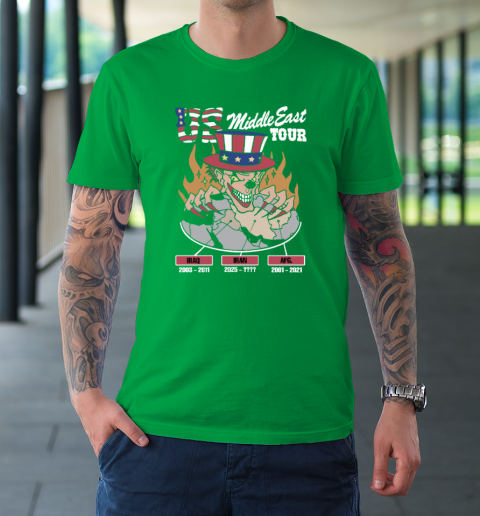 US Middle East Tour Iraq Iran AFG T-Shirt 4