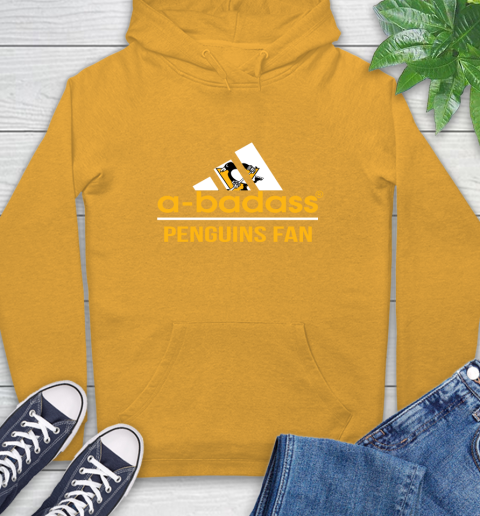 NHL A Badass Pittsburgh Penguins Fan Adidas Hockey Sports Hoodie 2
