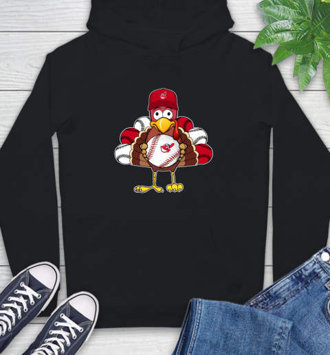 Cleveland Indians Turkey thanksgiving Hoodie 2