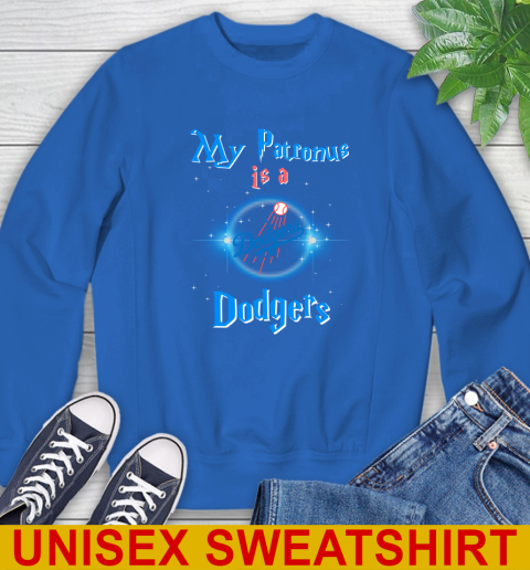 MLB Baseball Harry Potter My Patronus Is A Los Angeles Dodgers Sweatshirt 11