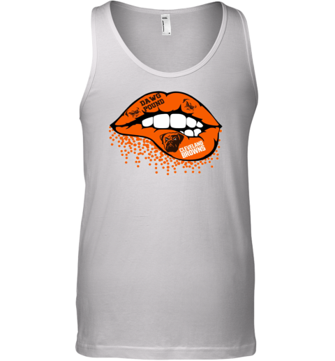 Cleveland Browns Lips Inspired Tank Top