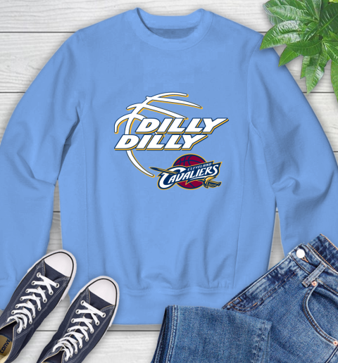 NBA Cleveland Cavaliers Dilly Dilly Basketball Sports Sweatshirt 11