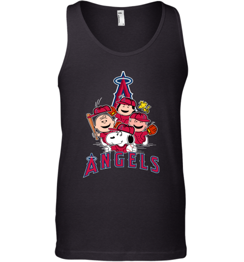 Los Angeles Angels Let's Play Baseball Together Snoopy MLB Unisex Jersey  Tee 