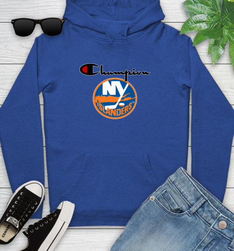 NHL Hockey New York Islanders Champion Shirt Youth Hoodie 6