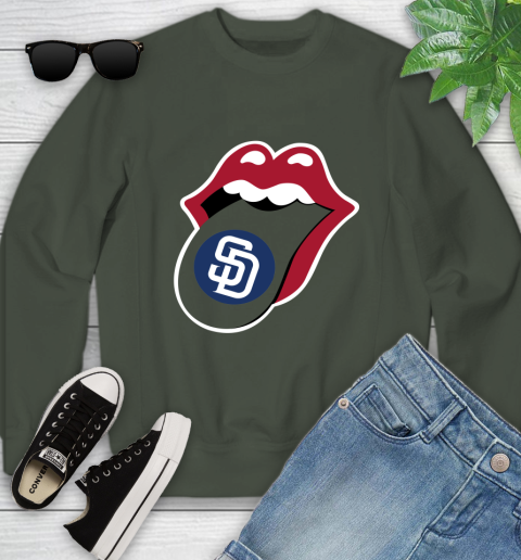 San Diego Padres MLB Baseball Lips I Root For My Team Adoring Fan 124