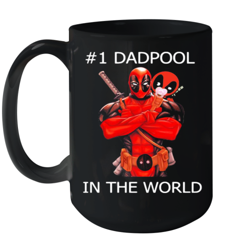 #1 Dadpool In The World Ceramic Mug 15oz