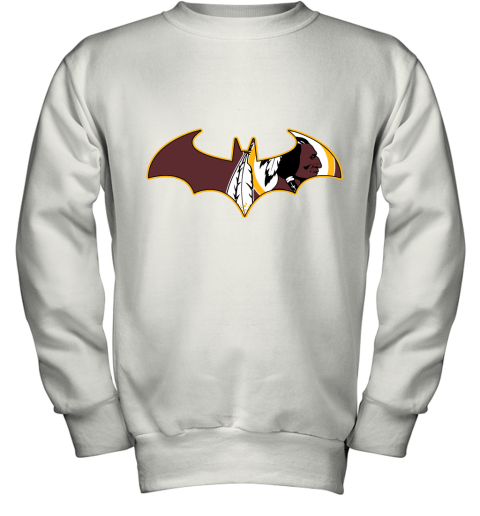 We Are The Washington Redskins Batman NFL Mashup Shirts Youth Sweatshirt