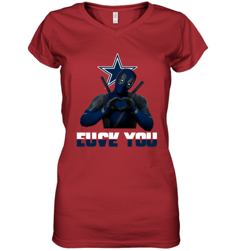 Dallas Cowboys Women's Hoodie Deadpool - Dallas Cowboys Home