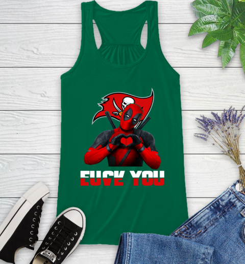 NHL Tampa Bay Buccaneers Deadpool Love You Fuck You Football Sports Racerback Tank 6