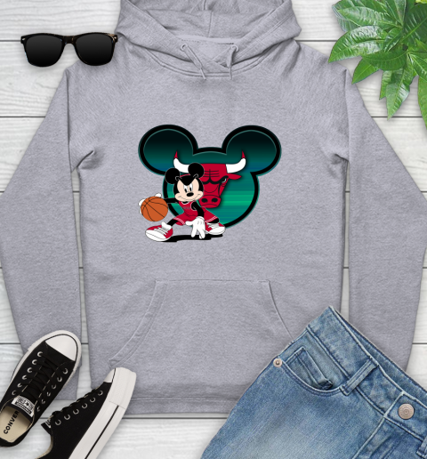 NBA Chicago Bulls Mickey Mouse Disney Basketball Youth Hoodie 6