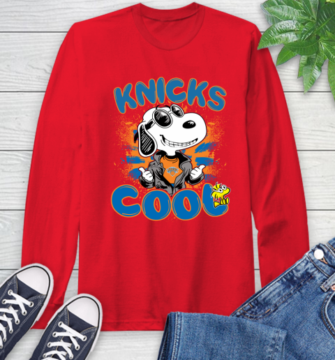 NBA Basketball New York Knicks Cool Snoopy Shirt Long Sleeve T-Shirt 12