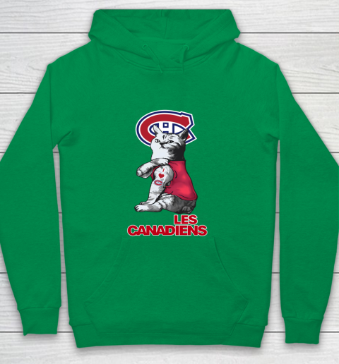 NHL My Cat Loves Montreal Canadiens Hockey Youth Hoodie 4