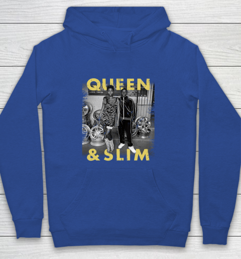 Queen and Slim Poster Youth Hoodie 6