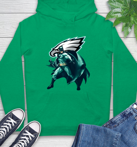 NFL Batman Football Sports Philadelphia Eagles Hoodie 8