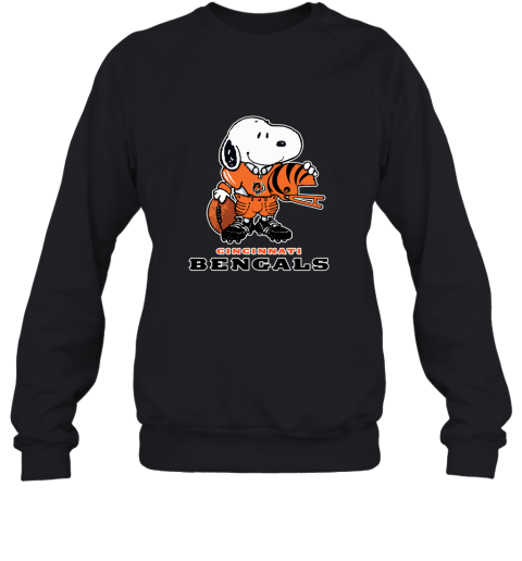 Snoopy A Strong And Proud Cincinnati Bengals Player NFL Sweatshirt