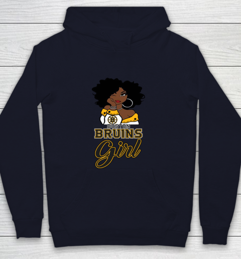 Boston Bruins Girl NHL Youth Hoodie 3