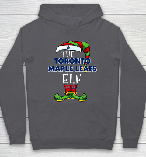 Toronto Maple Leafs Christmas ELF Funny NHL Hoodie 4