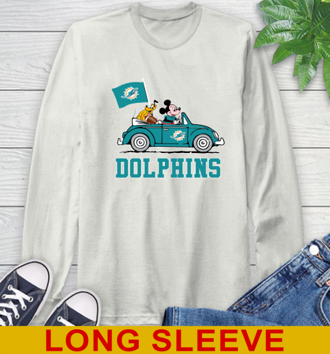 NFL Football Miami Dolphins Pluto Mickey Driving Disney Shirt Long Sleeve T-Shirt 13 NFL Football Miami Dolphins Pluto Mickey Driving Disney Shirt Long Sleeve T-Shirt - Image 13