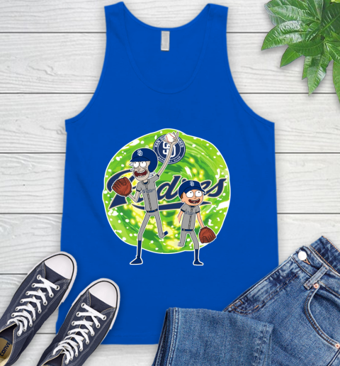 MLB San Diego Padres Rick And Morty Baseball Sports Tank Top 5