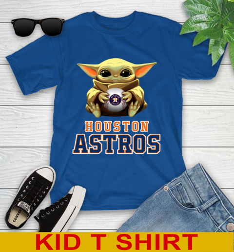 MLB Baseball Houston Astros Star Wars Baby Yoda Shirt 109