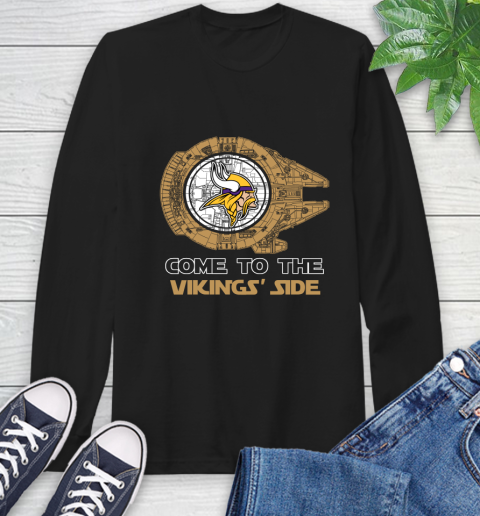 NFL Come To The Minnesota Vikings Wars Football Sports Long Sleeve T-Shirt