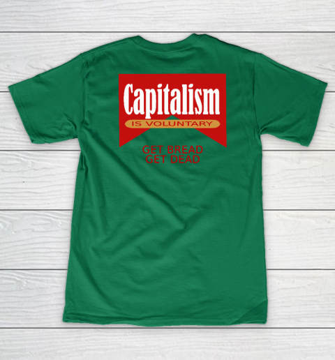 Capitalism Is Voluntary Women's V-Neck T-Shirt 9