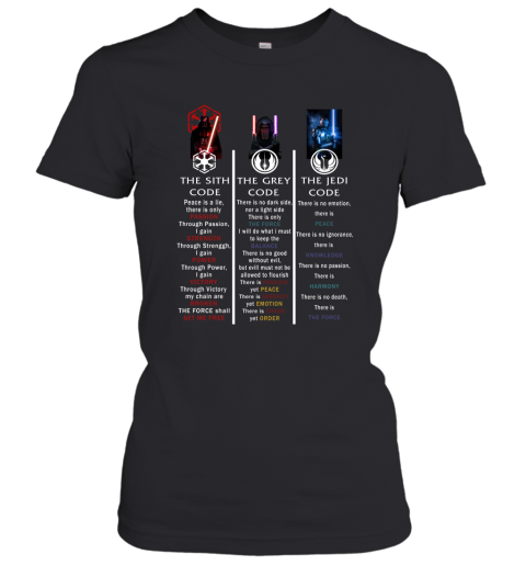 Sith code top t shirt