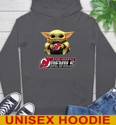 NHL Hockey New Jersey Devils Star Wars Baby Yoda Shirt 19