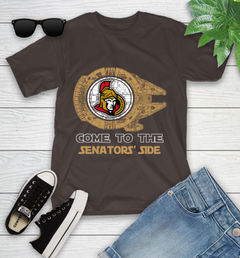 NHL Come To The Ottawa Senators Wars Hockey Sports Youth T-Shirt 7