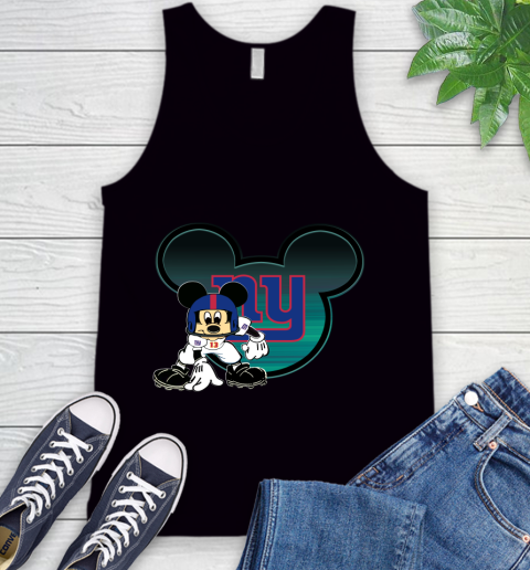 NFL New York Giants Mickey Mouse Disney Football T Shirt Tank Top 2