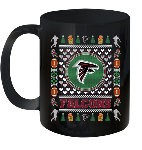 Atlanta Falcons Merry Christmas NFL Football Loyal Fan Ceramic Mug 11oz