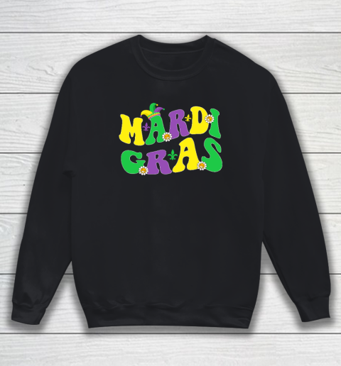 Groovy Mardi Gras Sweatshirt