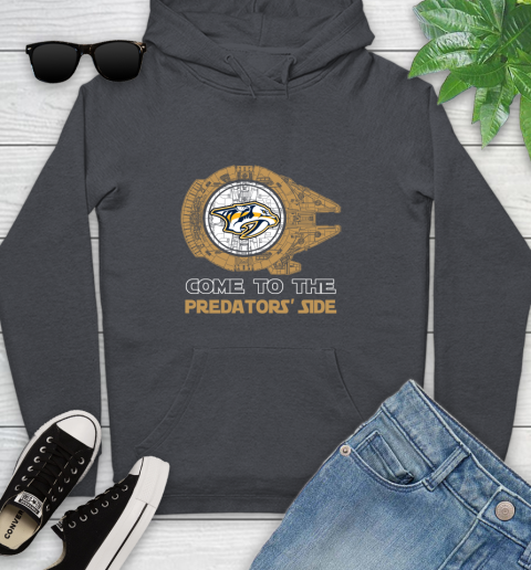 NHL Come To The Nashville Predators Wars Hockey Sports Youth Hoodie - Image 11
