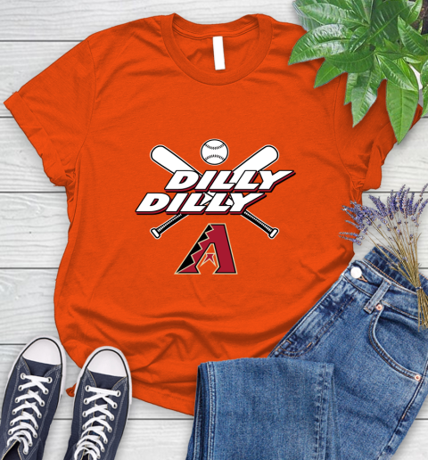 MLB Arizona Diamondbacks Dilly Dilly Baseball Sports Women's T-Shirt 4